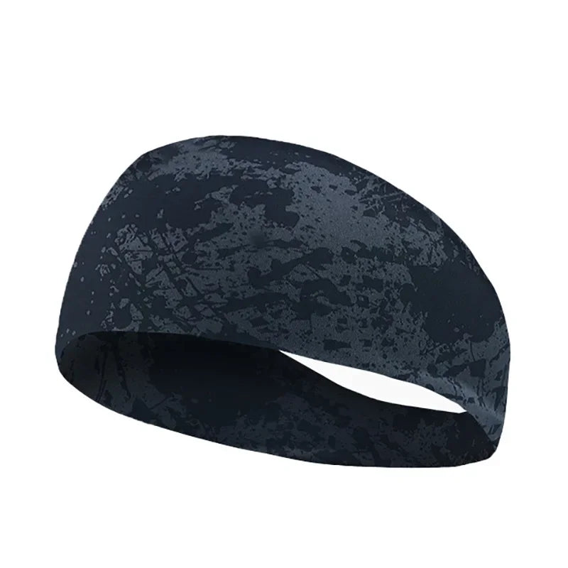 Printing Sports Headbands Sweatband Stretch Elastic Women Yoga Hair Bands Breathable Gym Fitness Running Cycling Tennis Headwrap