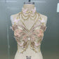 Women's Butterfly Embroidered Top Crystal Chain Sleeveless Cropped Top Camisole Backless Adjustable Sexy Beach Holiday Y2K Top