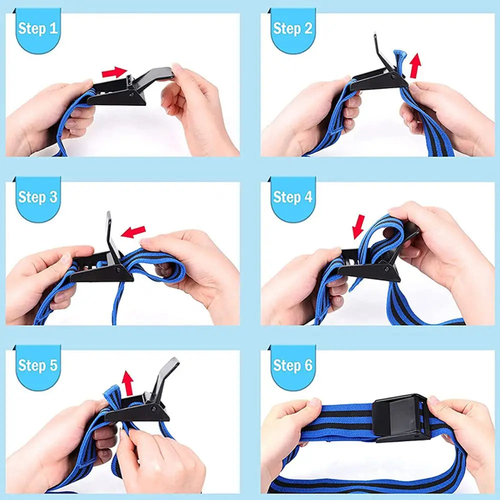 2 bandas de restricción del flujo sanguíneo BFR para entrenamiento de oclusión, ideales para glúteos y caderas. Accesorios deportivos.