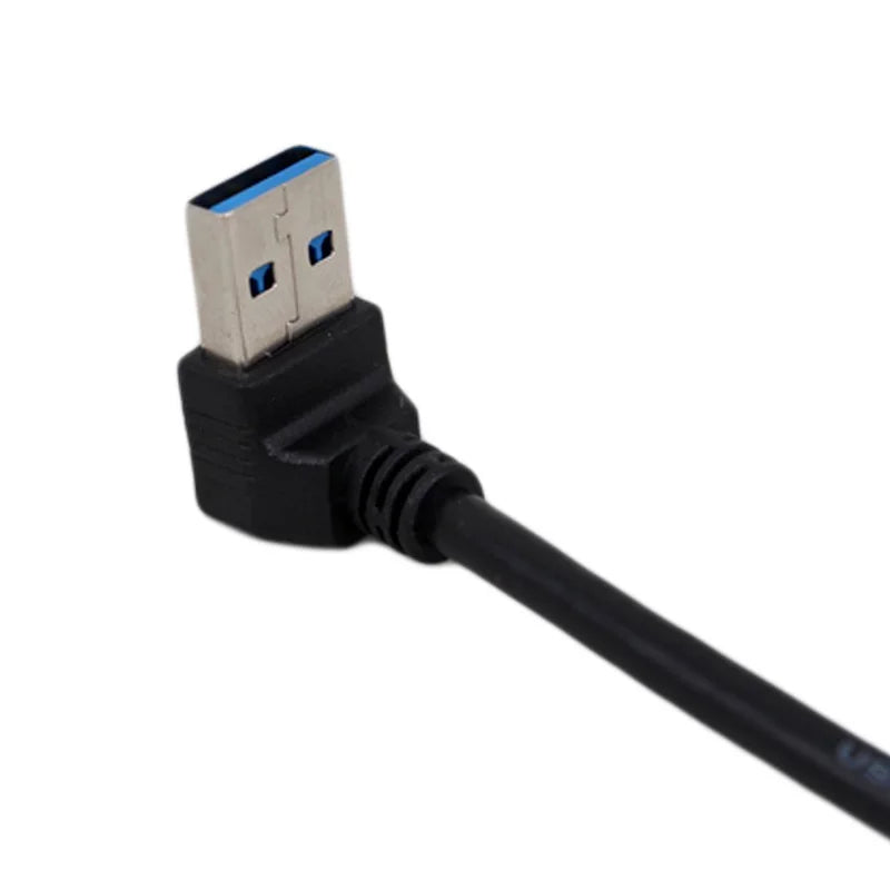 USB 3.0 Extension Cable Up Down Left Right Angle 90 Degree Male To Female Super Speed 5Gbps USB Data Sync Charging Cables