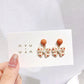 New Korean Elegant Cute Bowknot Earrings for Women Fashion Pearl Flower Drop Earrings Boucle D'oreille Wedding Party Jewelry