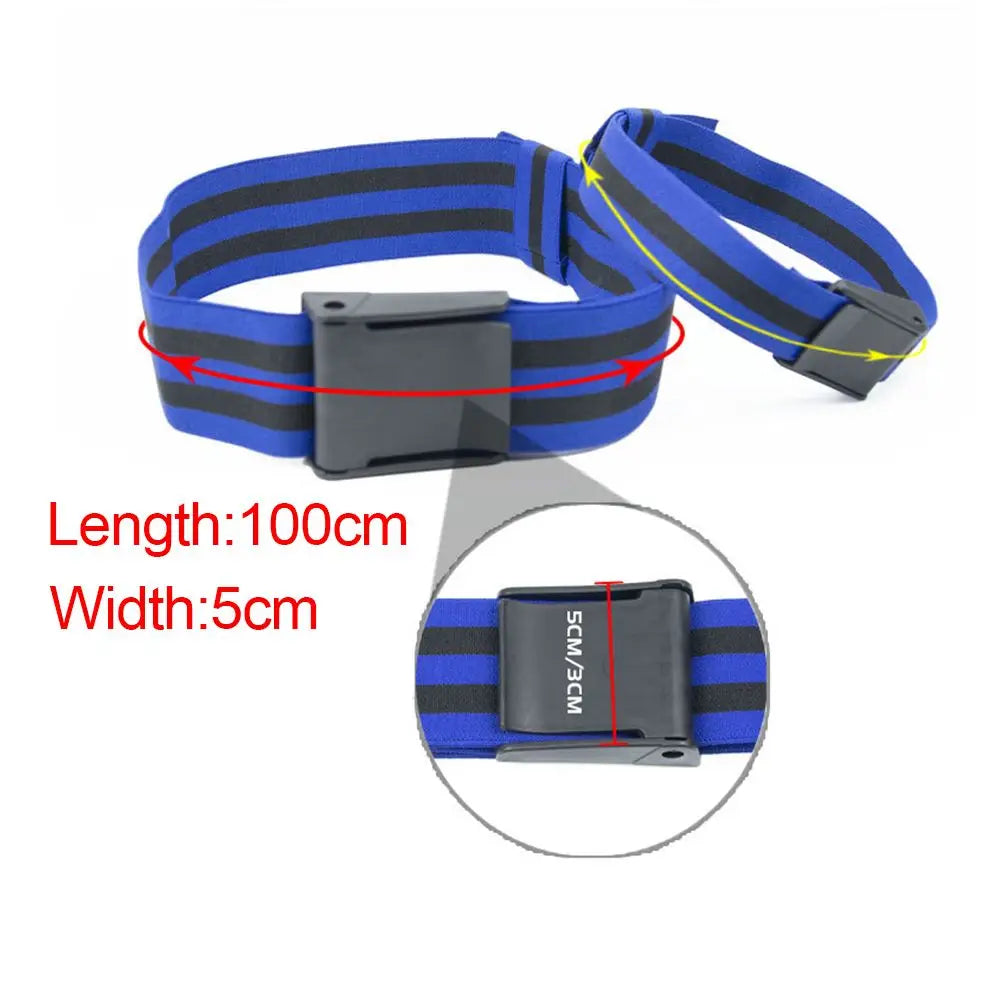2 bandas de restricción del flujo sanguíneo BFR para entrenamiento de oclusión, ideales para glúteos y caderas. Accesorios deportivos.