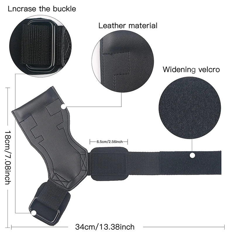 SKDK - Protège-poignets pour haltérophilie, crossfit, musculation, protection de paume, gants de gymnastique, équipement de fitness, entraînement sportif, PVC