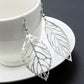 New 6 clours Metal leaves Earring Geometric Metal Swing Earrings for Women drop  Earings Style Fashion Female Jewelry