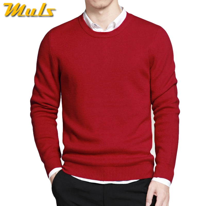 Suéteres para hombre talla 5XL, primavera 2024, nuevos suéteres de algodón con cuello redondo, suéteres de punto para invierno y otoño para hombre, azul, gris, negro, verde y rojo