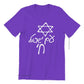 Am Chai Unisex Tie Dye T-Shirt Black Gothic Woman Vintage Tops T Shirt For Men T Shirts Camisa Fashionable