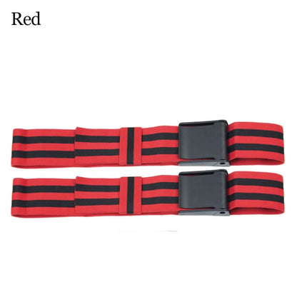 2 bandas de restricción del flujo sanguíneo BFR para entrenamiento de oclusión, ideales para glúteos y caderas. Accesorios deportivos.