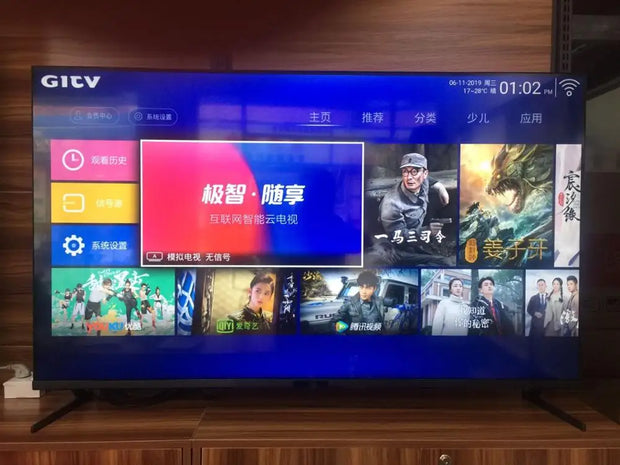Christmas gift WIFI android smart LED TV 22 24 26 28 32'' inch multiple languages DVB-T2 LED Television TV