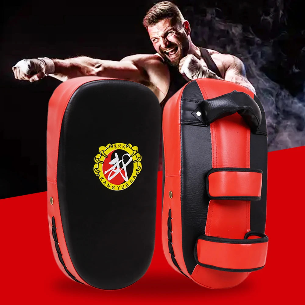 Taekwondo Boxing Target Arc-Shaped Kick Punch Shield Pad Adjustable Karate Punching Pad for Martial Arts Training