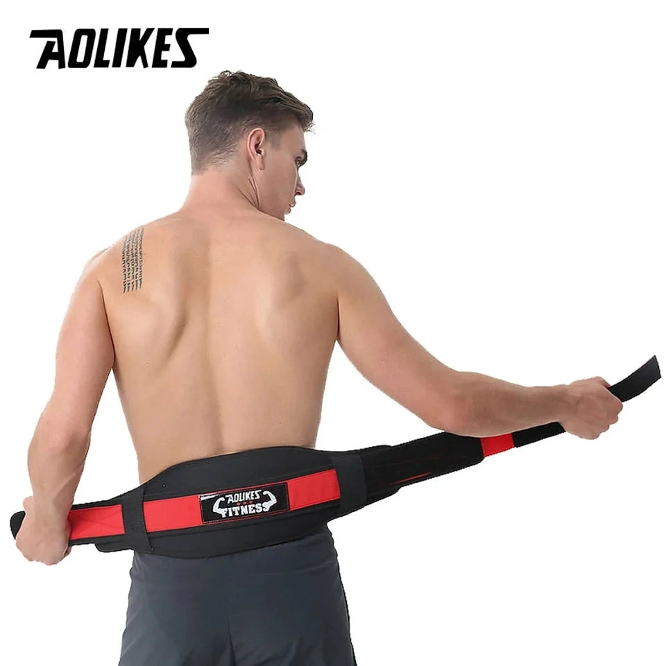 AOLIKES Fitness Weight Lifting Belt for Men & Women Gym Belts for Weightlifting, Powerlifting, Strength Training, Squat