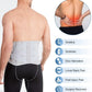 Back Support Lower Back Brace provides Back Pain Relief - Lumbar Support Belt for Men Women Keeps Your Spine Straight Safe