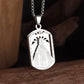 Colgante clásico católico de la Virgen María de Guadalupe con cruz de circonitas, collar de oración para mujer