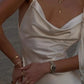 Vestido de fiesta de sirena sexy para mujer, con espalda descubierta, ajustado a la cadera, con dobladillo con volantes, vestidos de noche para mujer, primavera 2025, túnicas para dama