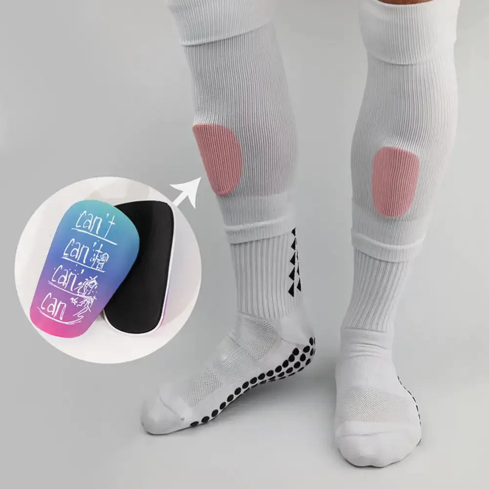 Espinilleras de fútbol, ​​miniespinilleras protectoras de fútbol, ​​resistentes al desgaste, con absorción de impactos, EVA, para entrenamiento infantil.