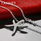 Collier tendance en argent sterling 925, 40 à 76 cm, 30 mm, étoile de mer et zircone, pour femme, bijou de charme, cadeau de fête ou de mariage