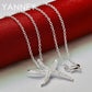 Collier tendance en argent sterling 925, 40 à 76 cm, 30 mm, étoile de mer et zircone, pour femme, bijou de charme, cadeau de fête ou de mariage
