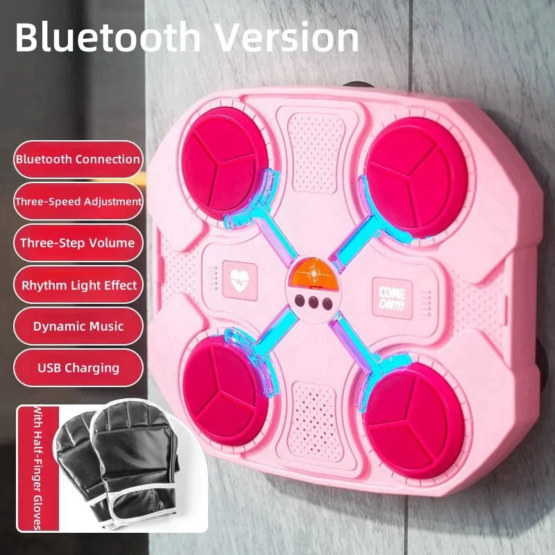 Boxing Music Machine Children's Boxing Wall Target Home Wall-Mounted Boxing Machine Six-Target Intelligent Boxing Training