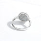Kaletine Shinee Kpop Blue Stone Evil Eye Rings For Women 925 Sterling Silver  Charm CZ Stone Ringlet Jewelry Exo Accessories