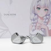 HiFiGo TANCHJIM 4U Earphones DMT-4 Ultra Double-chamber Dynamic Driver In-Ear Monitors with 3.5mm Cable 4 Turning Swithes