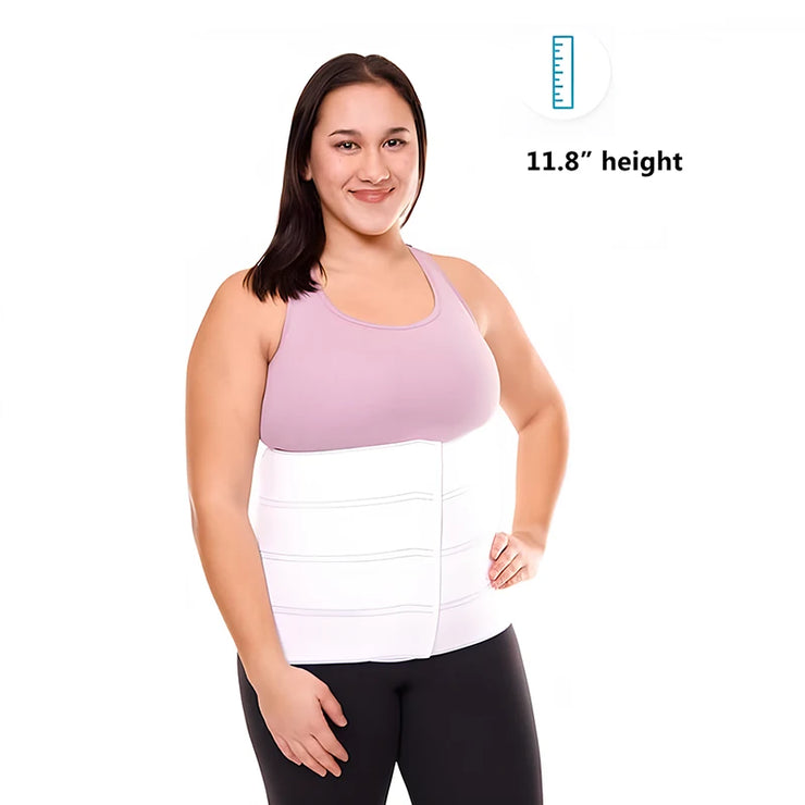 Bariatric Abdominal Binder Obesity Girdle Belt for Big Men Women with a Large Belly Post Surgery Tummy & Waist Compression Wrap