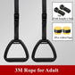 Gymnastic Rings Pull up Handle Rings with Adjustable Straps for Chlidren Adult Home Workouts Strength Training Fitness Equipment