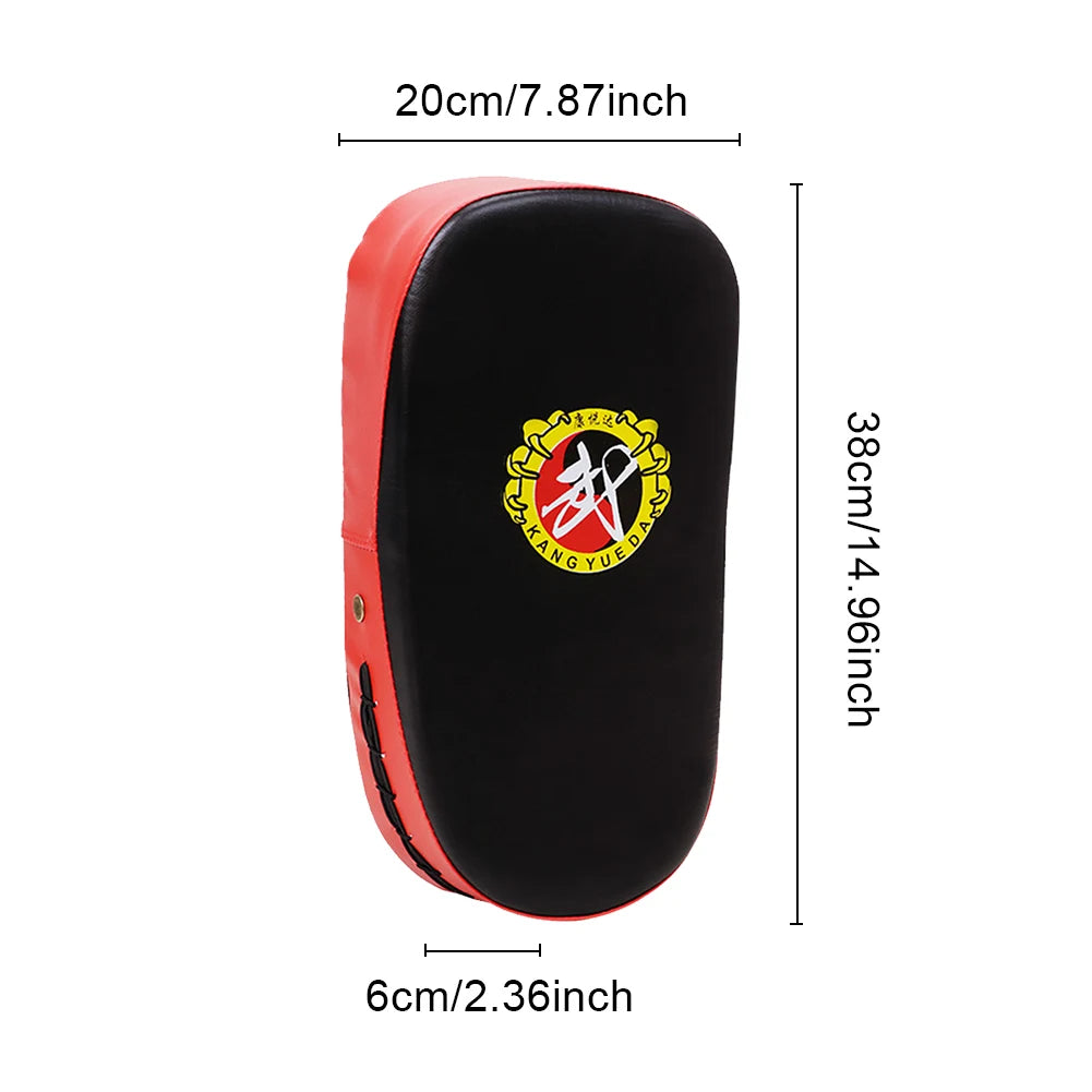Taekwondo Boxing Target Arc-Shaped Kick Punch Shield Pad Adjustable Karate Punching Pad for Martial Arts Training