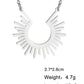 Lucktune Sun Moon Pendant Clavicle Chain Necklace Stainless Steel Bohemian Choker Necklace for Women Fashion New In Jewelry Gift