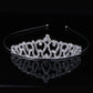Tiaras y coronas para niñas, diademas, coronas de cristal para novias, accesorios para fiestas de bodas, joyas para el cabello, adornos, tocado