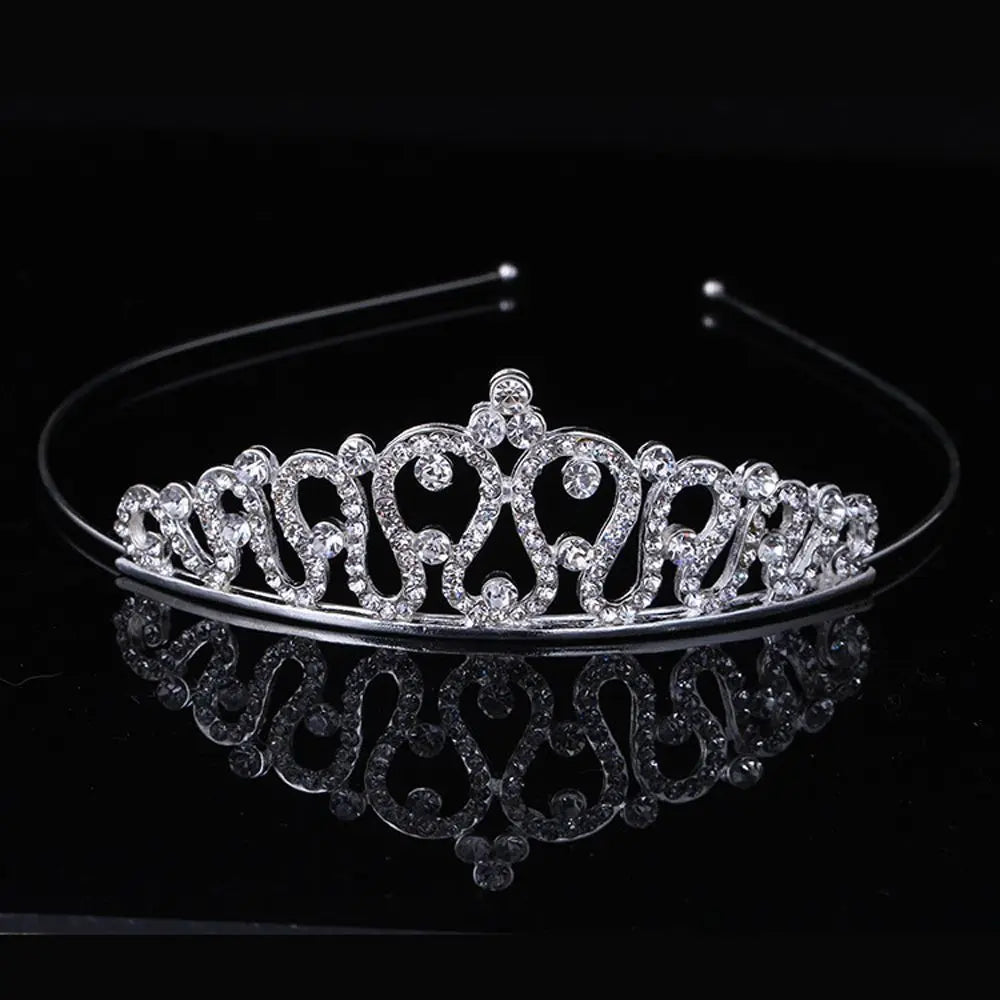 Tiaras y coronas para niñas, diademas, coronas de cristal para novias, accesorios para fiestas de bodas, joyas para el cabello, adornos, tocado