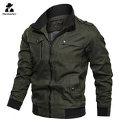 Spring Autumn Jacket Men Cotton Windbreaker Cargo Coat Unload Men's Tactics Jackets Man Cargo Casual Jacket Mens Clothes 2022