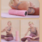 Rouleau de mousse de yoga de 45 cm, bloc de massage musculaire, outils de Pilates, colonne de yoga, ensemble de rouleaux de mousse de fitness, équipement d'exercice de brique de yoga