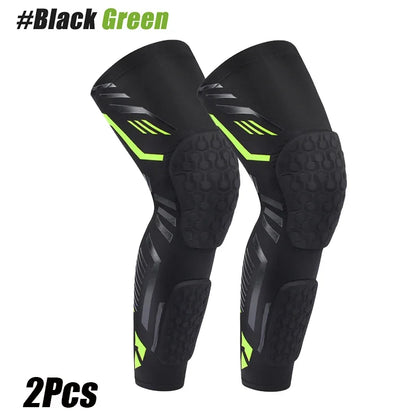 1/2 manchons de compression pour genou, genouillère de football, de lutte, de soutien pour les jambes, protège-genoux, support de mollet, genouillère de snowboard