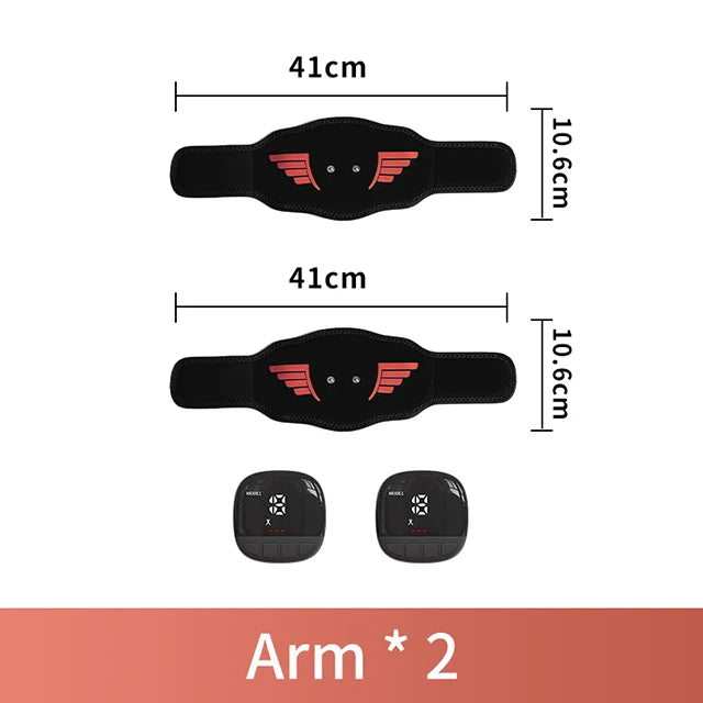 Nuevo entrenador EMS, estimulador muscular abdominal, cinturón adelgazante, monitoriza el consumo de calorías para brazos y piernas, equipo de fitness para bajar de peso.