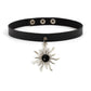 Gargantilla gótica unisex para mujer y niña, collar de cuero con remaches, estilo rock, Kpop, punk, gargantilla negra, collar genial.