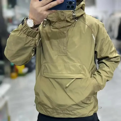 Veste de printemps pour homme, veste tactique décontractée, manteau pour homme, automne, extérieur, coupe-vent, chaude, vêtements d'extérieur, vestes d'escalade pour homme