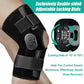 Hinged Knee Brace Adjustable Knee Support with Side Stabilizers of Locking Dials for Knee Pain Arthritis Acl Pcl Meniscus Tear