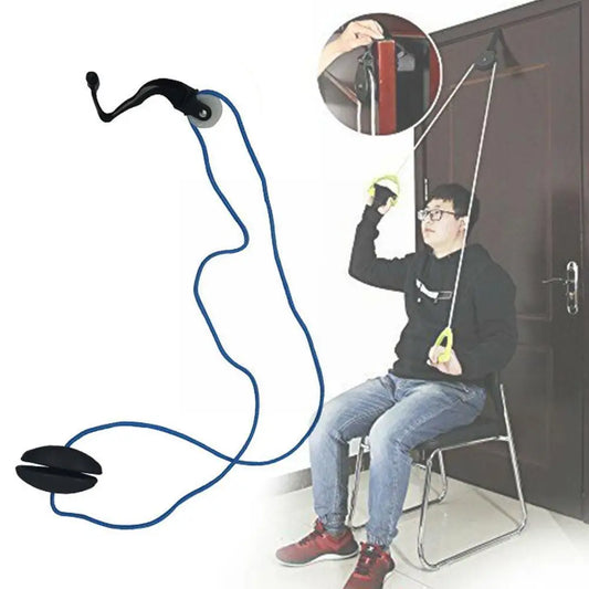 Soulagement de la douleur Bras Épaule Rééducation des articulations Clés de porte Entraîneur d'exercice Entraînement à domicile Utilisation Kit de support de poulie suspendue R1D3
