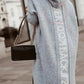 Cardigans Knit Sweater Women Spring Autumn Winter Letter Maxi Loose Soft Coat Jacquard Y2k E-girl Long Knitted Jacket Cardigan