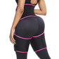 Ceinture amincissante 3 en 1 pour femme, gaine amincissante pour la taille et les cuisses, idéale pour l'entraînement, modelage du corps, perte de poids, rehaussement des fesses
