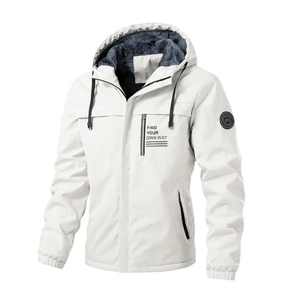 UETEEY Vestes aviateur à capuche pour hommes, coupe-vent de randonnée, de chasse, polaire épaisse et chaude, vêtements de loisirs pour hommes, vêtements de travail en plein air 2024