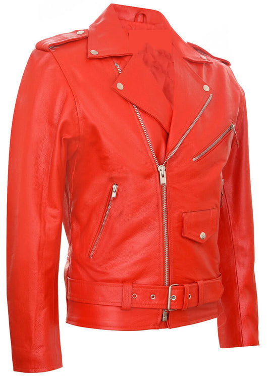 Boutique Punk Men PU Leather Jacket Motorcycle Fashion Slim Fit Leather Coat