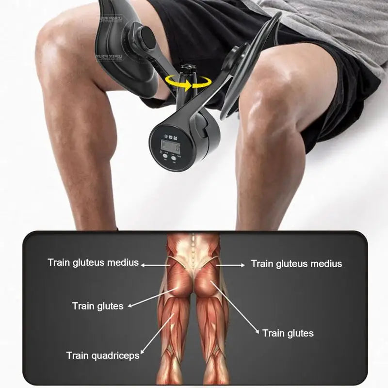 Thigh Masters Hip Trainer Adjustable Thigh Exerciser Thigh Trimmer Inner And Out Thigh Exercise Equipment Pelvic Hip Trainer