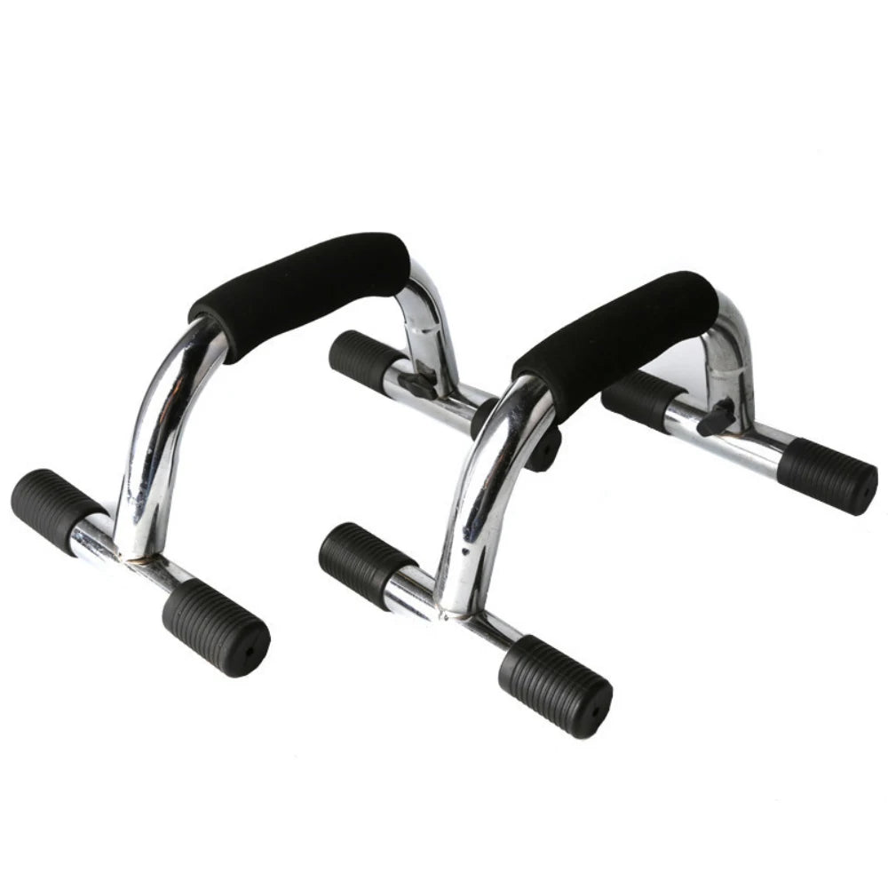 2Pc Push Up Bar Stand Pushup Board Exercise Training Chest Bar Sponge Hand Grip Fitness Equipments 2pcs Trainer Body Building