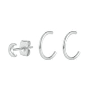 ROXI Ear Jewelry Set Moon Star Lightning Suit Earrings for Women Fashion Jewelrys Hoop Earring Piercing Pendientes Casual
