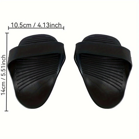 2pc silicone palm protection sports fitness dumbbell weightlifting silicone gloves anti wear, anti cocoon, anti slip, horizontal