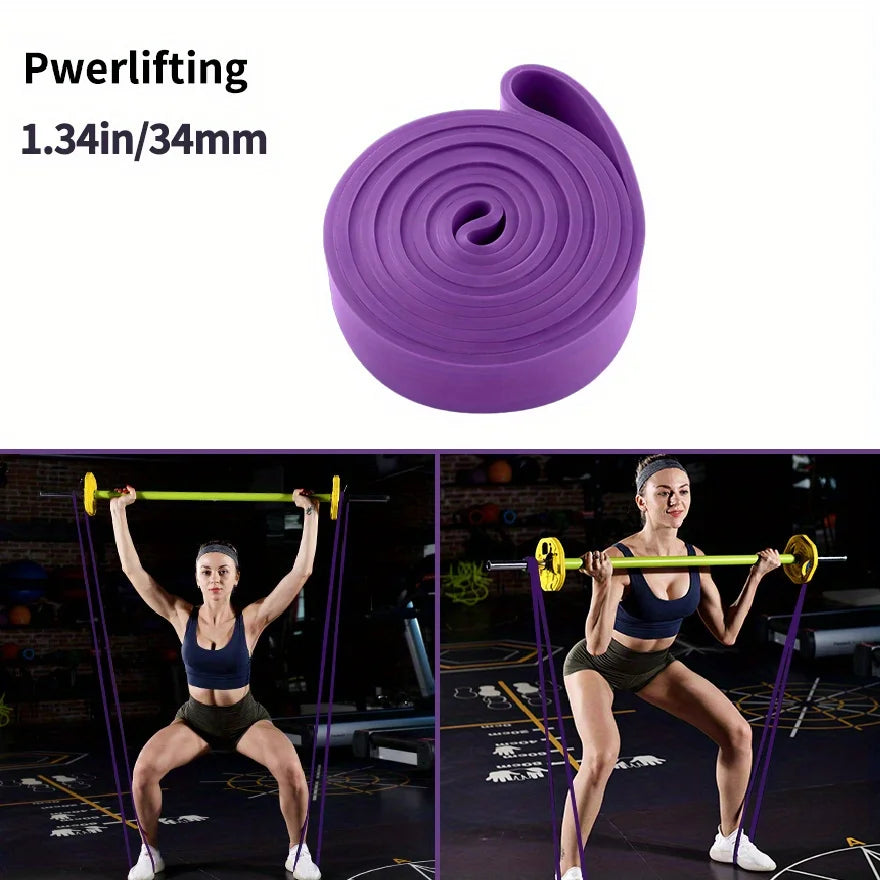 Resistance Bands Exercise Elastic Workout Ruber Loop Strength Rubber Band Gym Fitness Equipment Training Expander Unisex