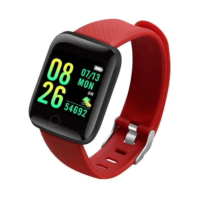 Smart Watch Men Women Message Bracelet Birthday Gift Sport Fitness Tracker D13 Smartwatch Wristwatches 116 Plus