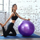 Ballon de fitness en PVC de 45 cm de diamètre, ballon de yoga épais et antidéflagrant, équipement de gymnastique à domicile, de Pilates, ballon d'équilibre