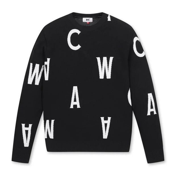 Best-selling New Fashion Knitted Sweater Men's Letter Design Warm Sports Autumn High-end Brand Luxury Pullover