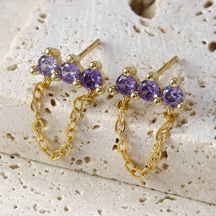 2023 New Fashion Stainless Steel Flower Small Hoop Earrings Women Korean Crystal Zirconia Cartilage Earrings Piercing Jewelry